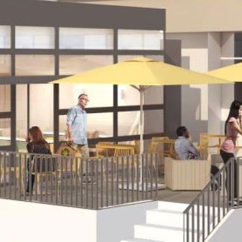 référence caféteria de l'hôpital de Montreuil by 2MA Structure